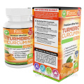 Kurkuma -Curcumin -Schwarz -Pfeffer -Extrakt -Kurkuma -Supplement